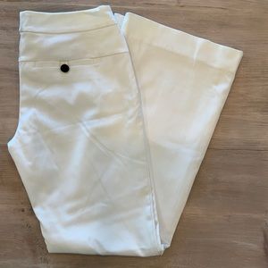 The Limited Cassidy Fit White Trouser Bootcut Pants Size 0